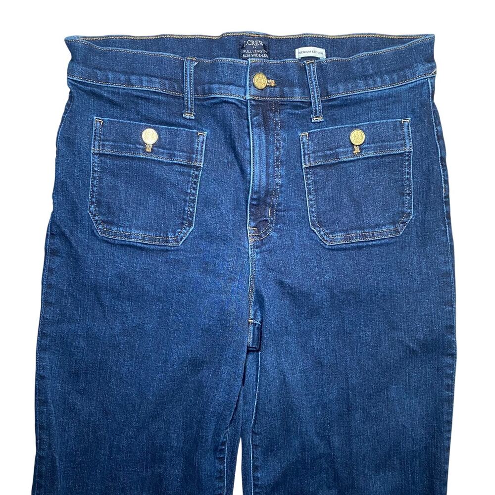 J.Crew - Women's Premium Edition - Slim Wide Leg Jeans
